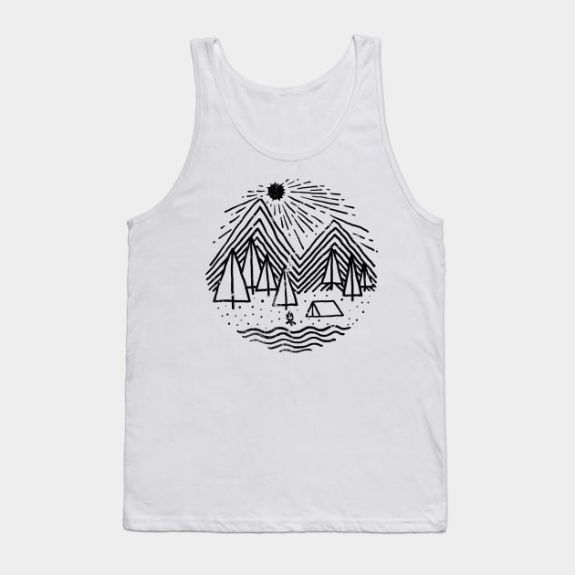 Journey (for Light Color) Tank Top by quilimo